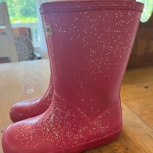 Toddler Hunter Boots Glitter